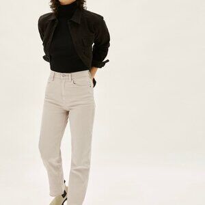 Everlane Way High Flax Jeans